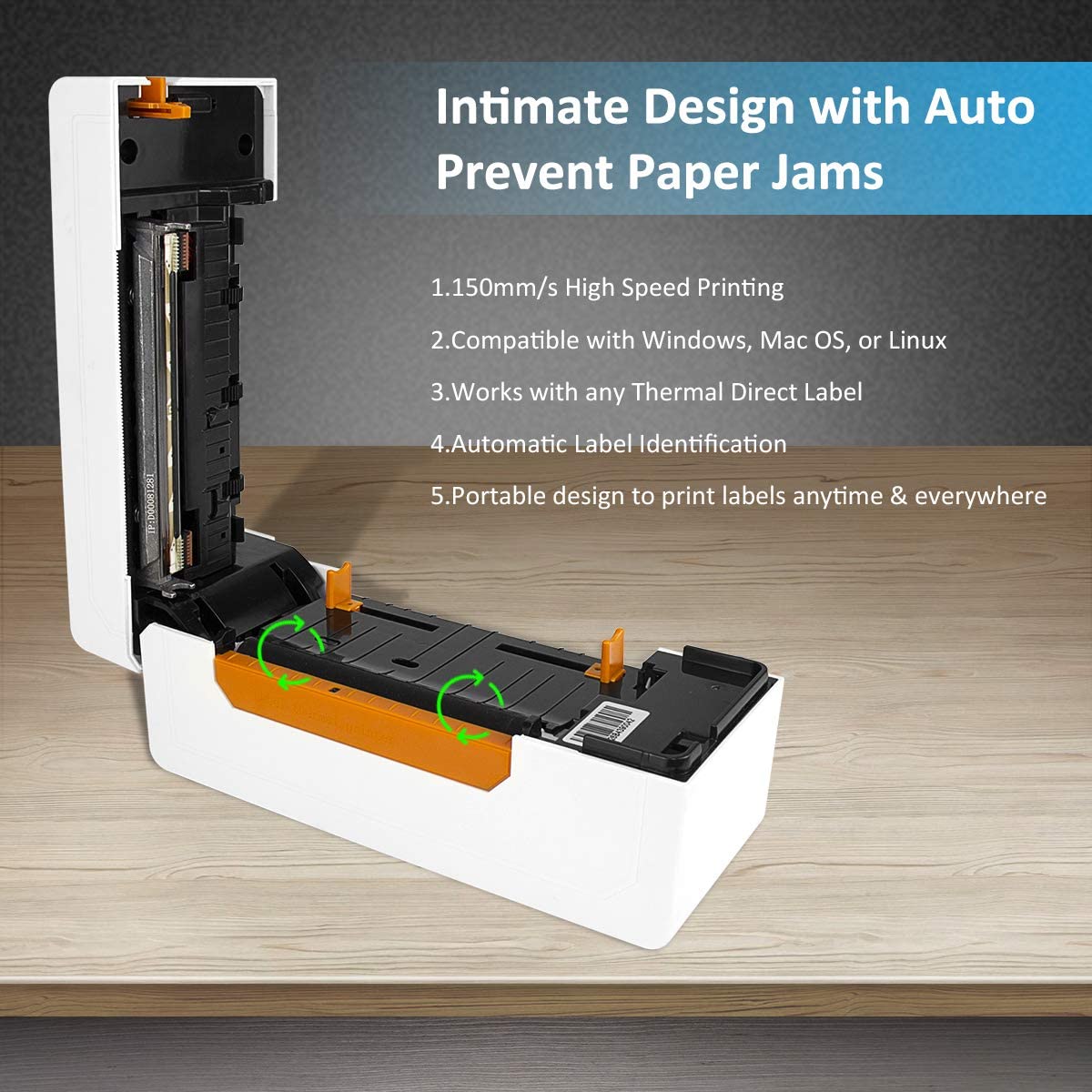 NETUM Label Printer, High Speed Commercial Grade Direct Thermal Printer, 4×6 Printer, Barcode Printer, Compatible with Ebay,Amazon,USPS,Etsy,Shopify NETUM Label Printer, High Speed Commercial Grade Direct Thermal Printer, 4×6 Printer, Barcode Printer, Compatible with Ebay,Amazon,USPS,Etsy,Shopify